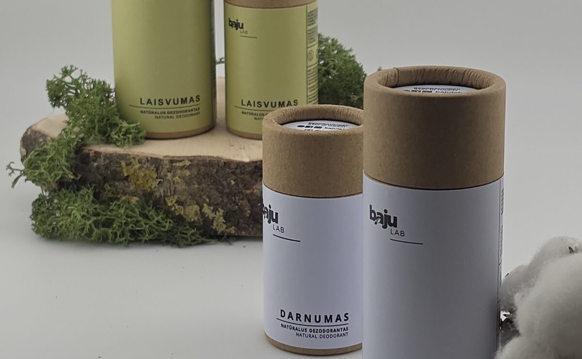 naturalus dezodorantas Bajulab