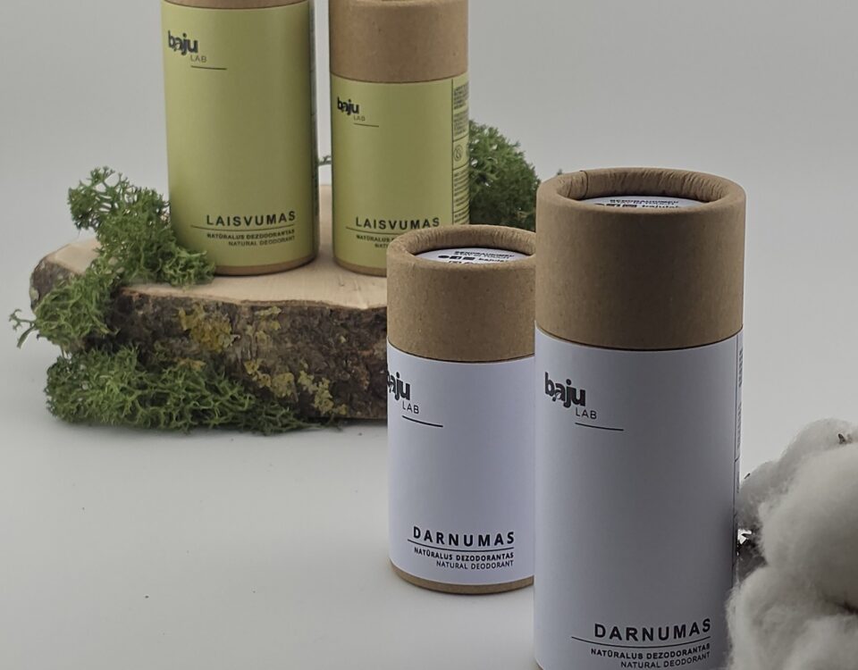 naturalus dezodorantas Bajulab